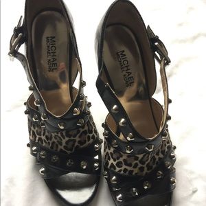 Michael Kors Heels Open Toes 8M